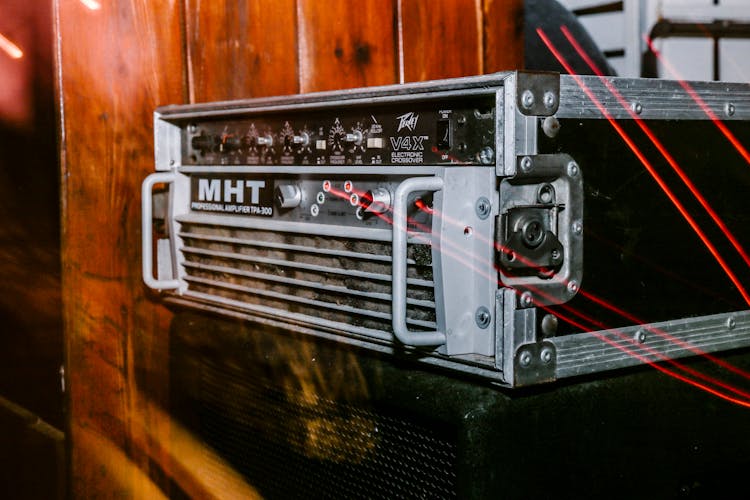 Photo Of An Old Amplifier