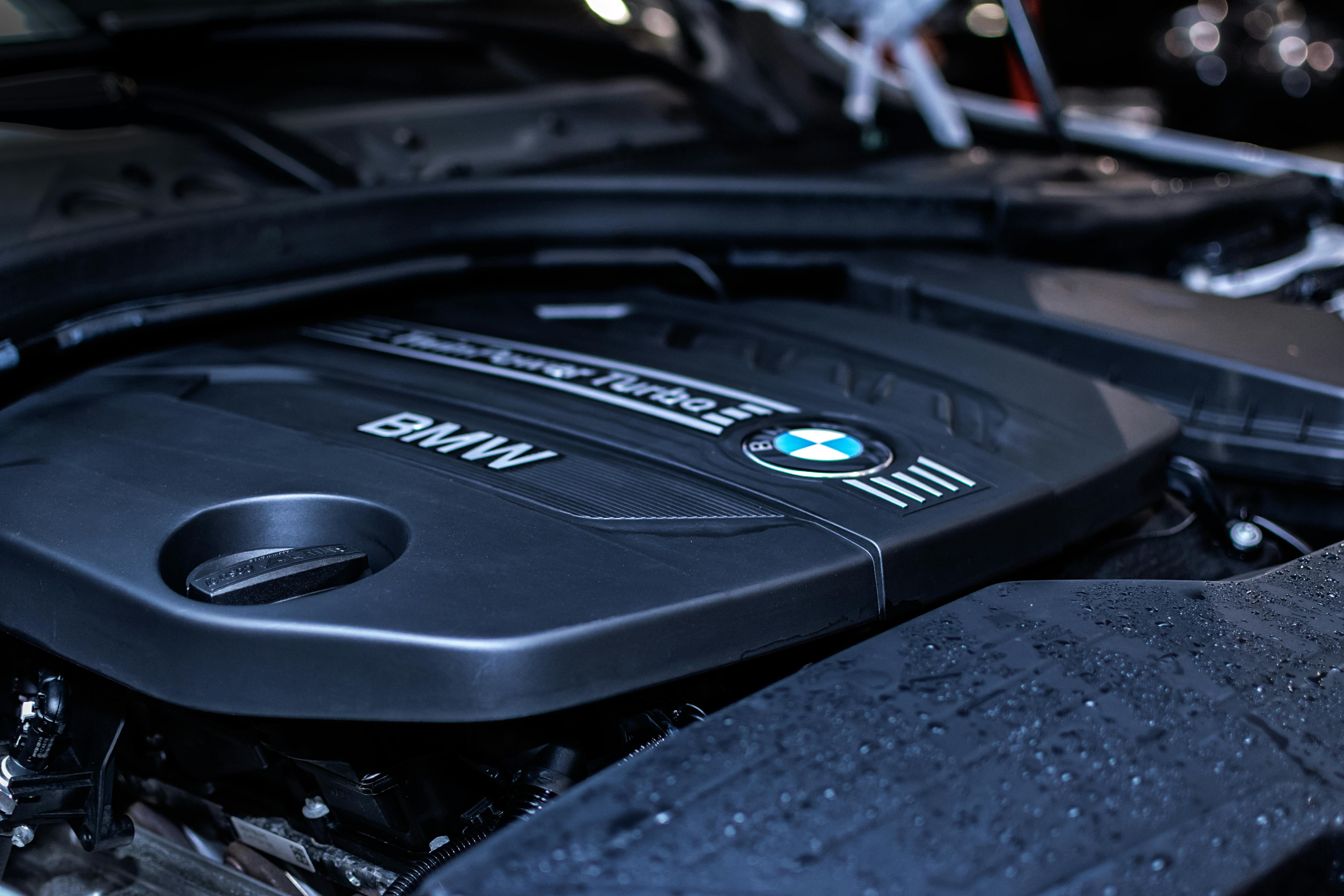 black bmw engine