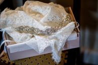 Necklace on Cloth in Box