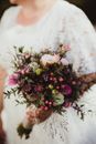 Pink and White Flowers on White Textile