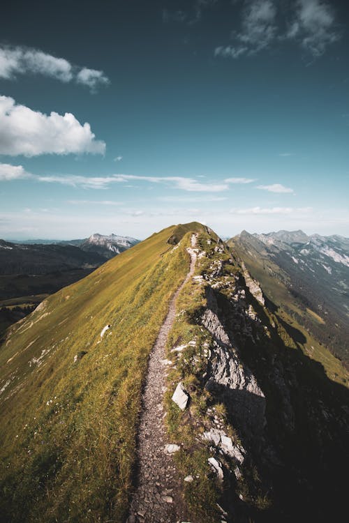 Imagine de stoc gratuită din Alpi, drumul de murdărie, fotografie cu natură