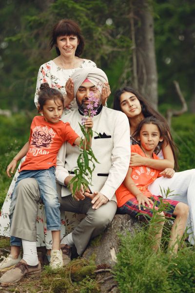 Family who found the right insurance guidance