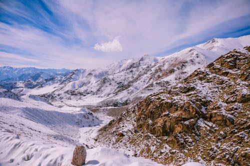 Бесплатное стоковое фото с горы, живописный, заснеженный