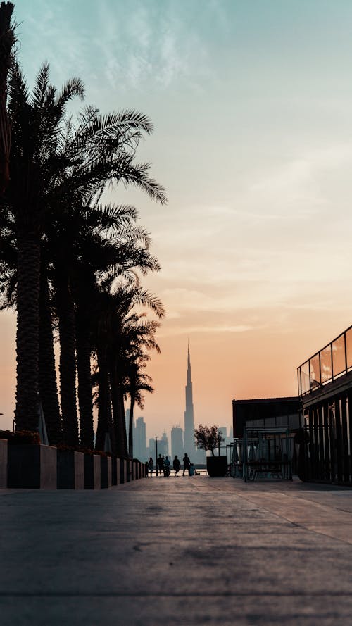 Foto stok gratis air, Arsitektur, Burj Khalifa