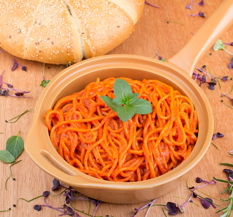 Cooked Shrimp With Noodles · Free Stock Photo