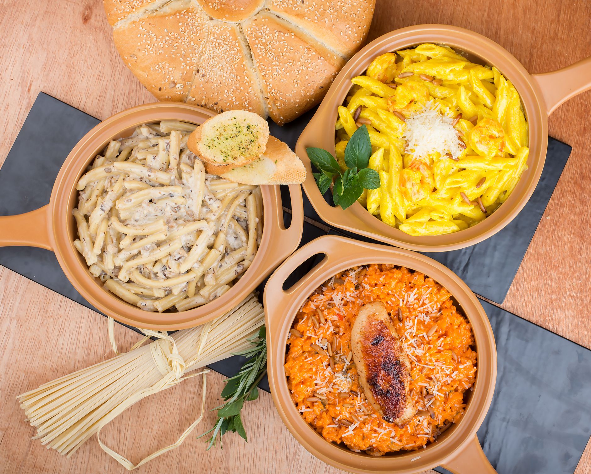 Domatesli Makarna Zeytinyağı Aroması
