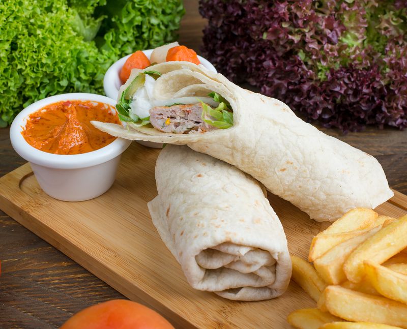 Smoked Turkey & Cheese Wrap from PIZZA & STEAK MASTER in Philadelphia