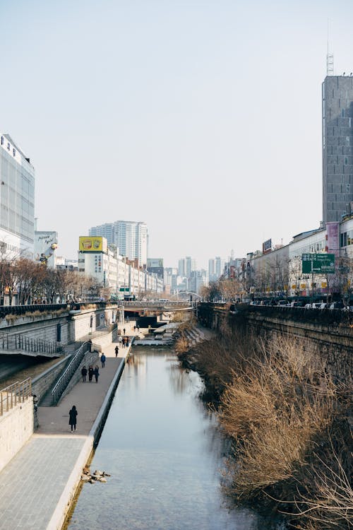 Foto d'estoc gratuïta de arquitectura, Àsia, canal