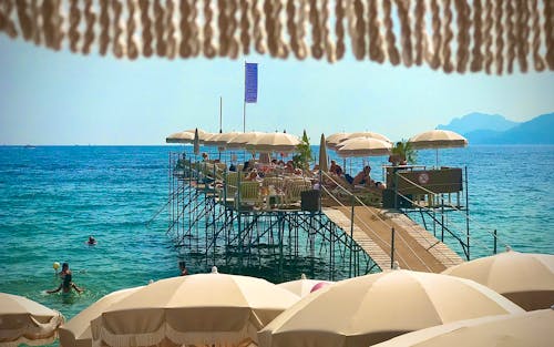 Kostenloses Stock Foto zu adriatische kust, adriatische zee, terras