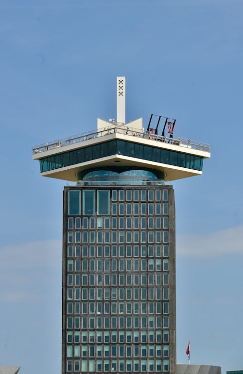 Building Under Blue Sky