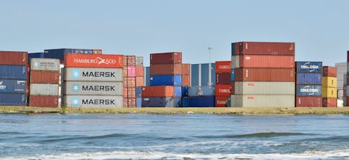 Immagine gratuita di containerhaven, contenitori