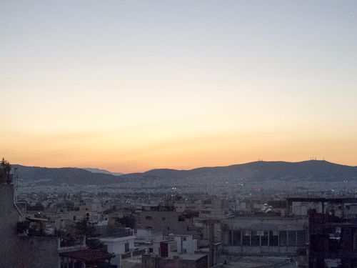 Free stock photo of athens sunset, greece, greece sunset Stock Photo