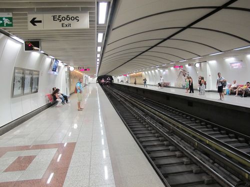 Free stock photo of athens metro, athens transit, greece metro Stock Photo