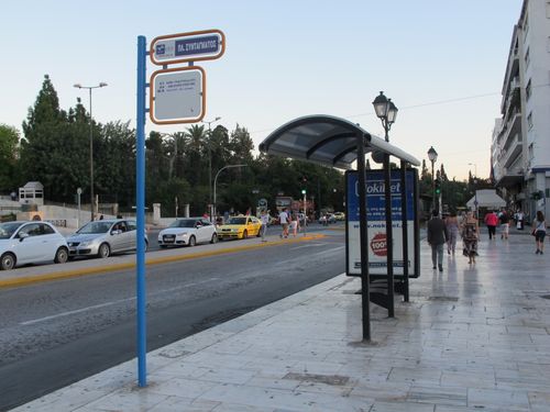 Free stock photo of athensglance, bus greece, bus station greece Stock Photo