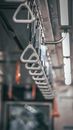 Stainless Steel Rack With Orange Light