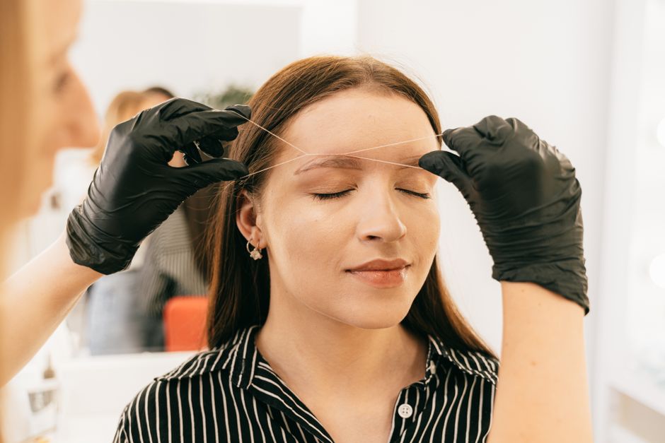 depilação com linha
