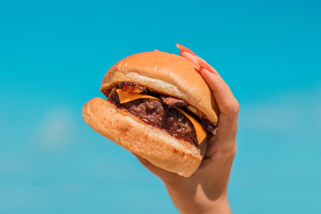 Kostnadsfri bild av bröd, bullar, burger