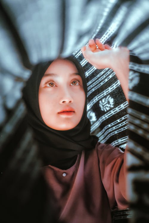Woman Wearing a Hijab