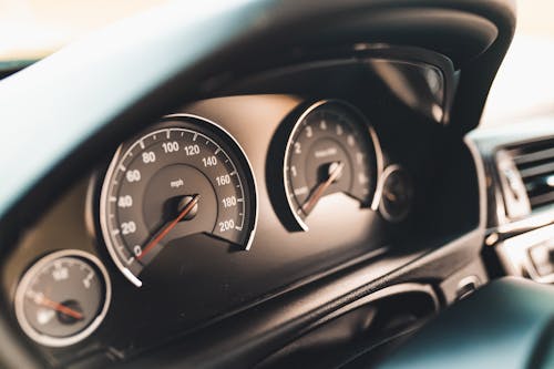 Free Car Panel Gauge Stock Photo