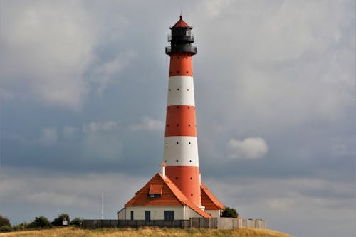 deniz feneri, gezinme, kule içeren Ücretsiz stok fotoğraf