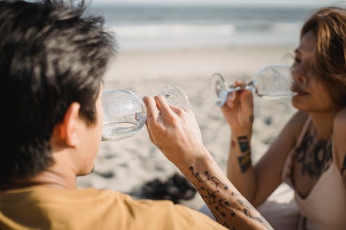 People Drinking Wine