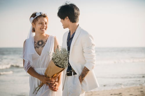 Man and Woman at the Beach