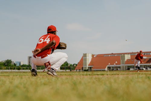 Foto d'estoc gratuïta de atleta, beisbol, camp de beisbol