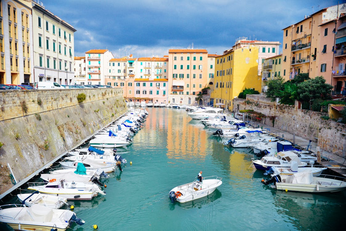 Photos gratuites de bateaux, canal, italie