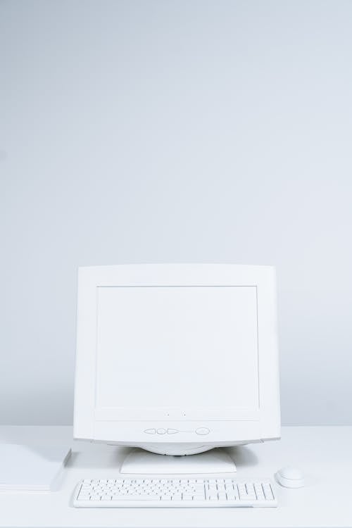Free White Box on White Surface Stock Photo