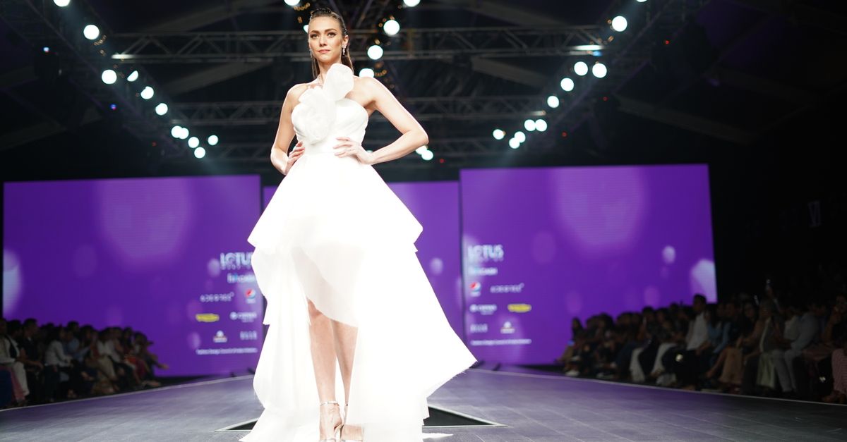 Gaurav Gupta’s ‘Light Song’ bridal couture blends sun and moon motifs