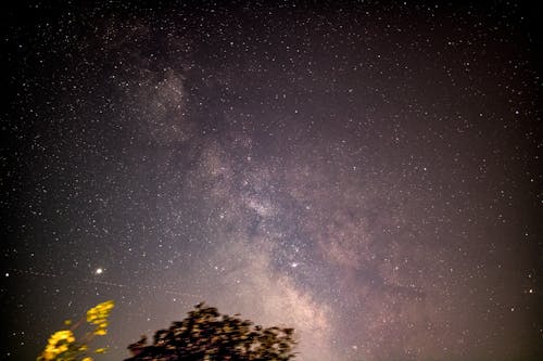 Free Milky Way on Starry Sky Stock Photo
