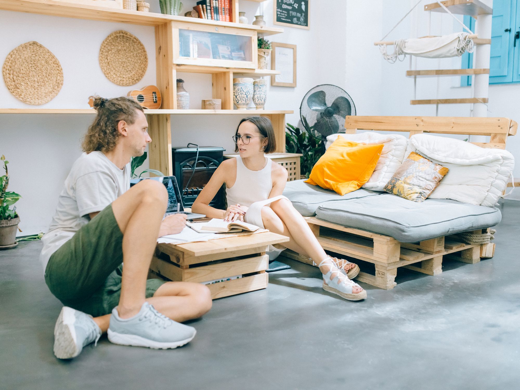 Student Removals in Southfields, South West London — student move with boxes and a van