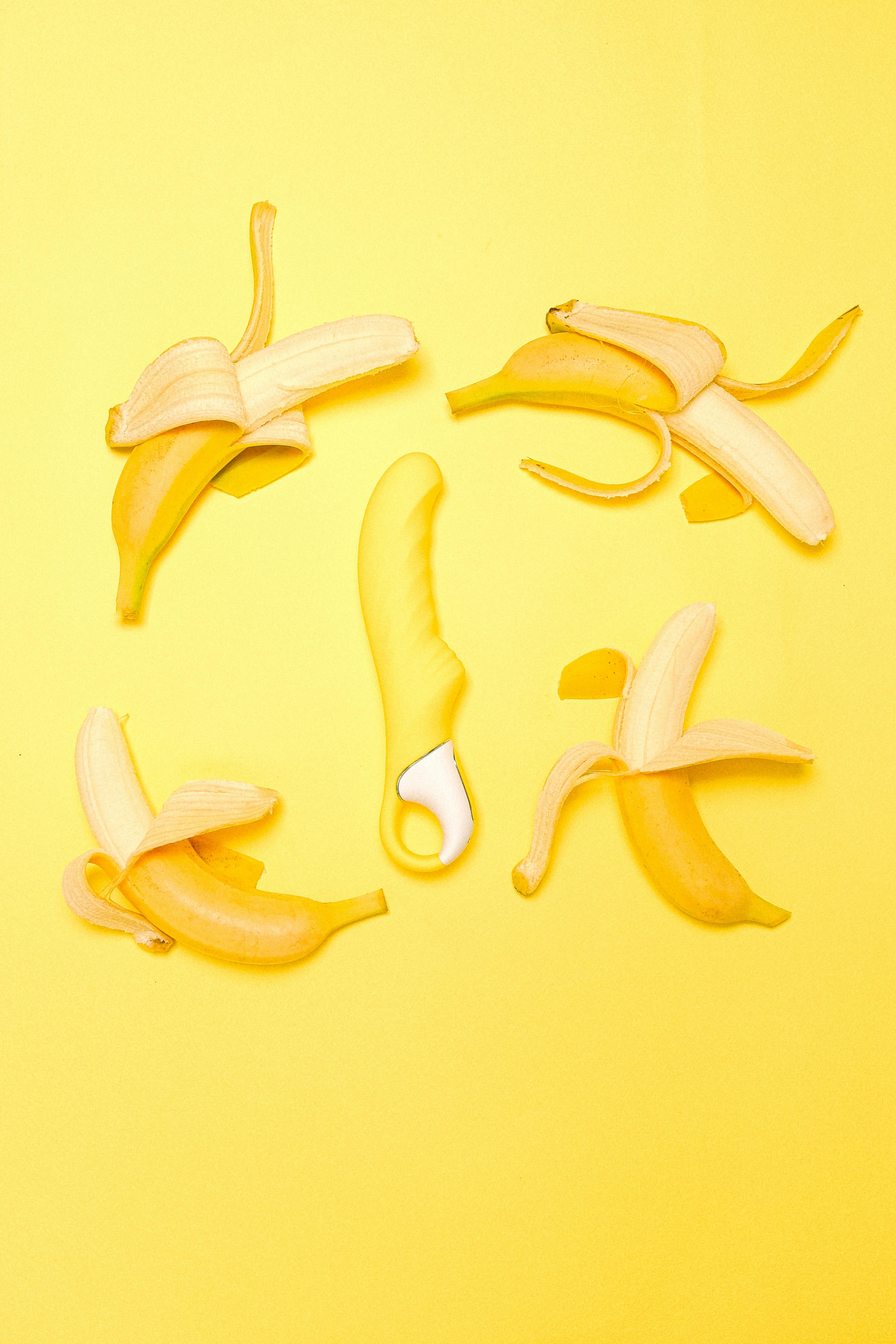 Bananas and Sex Toy \u00b7 Free Stock Photo