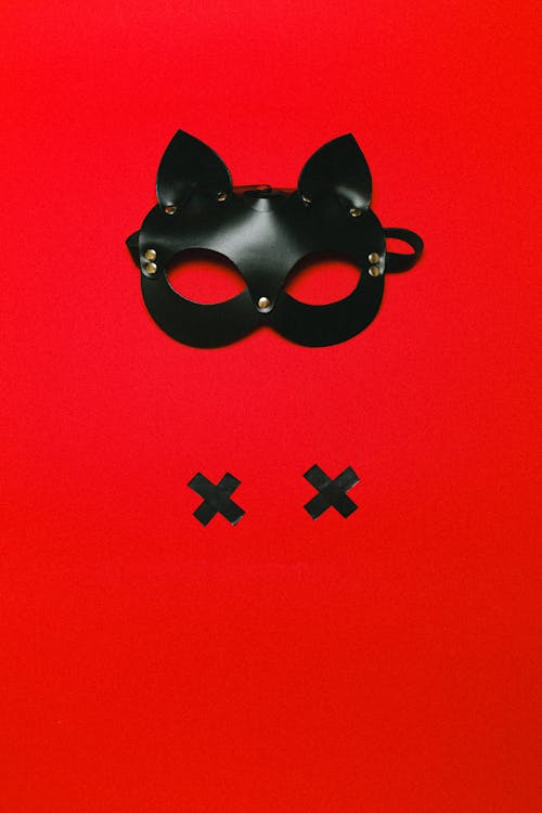 Free Leather Cat Mask Stock Photo