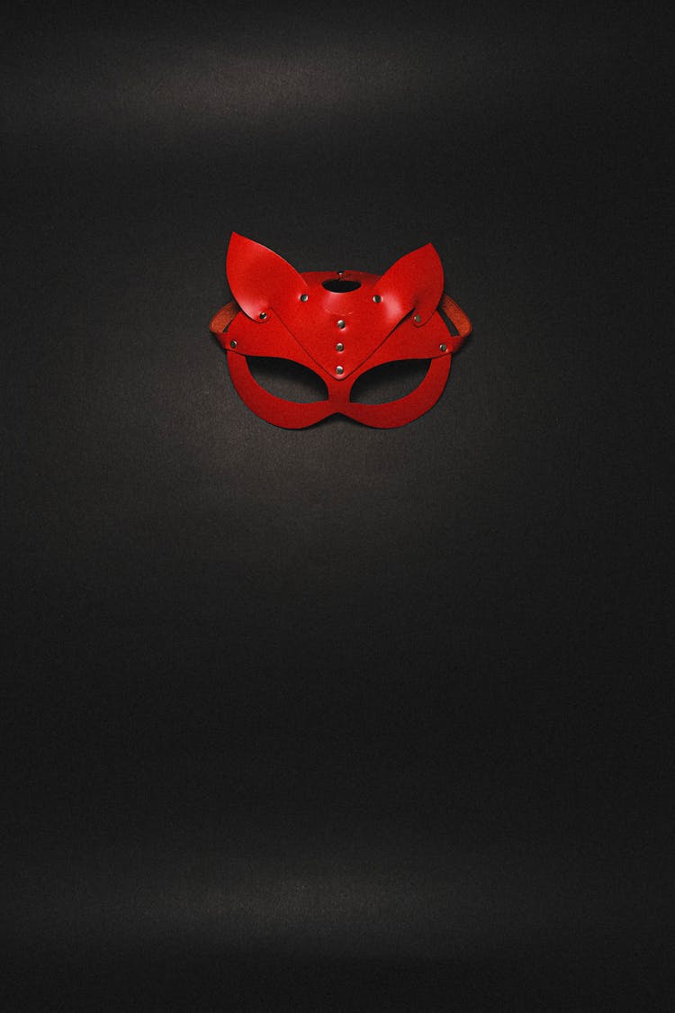 Red Leather Mask