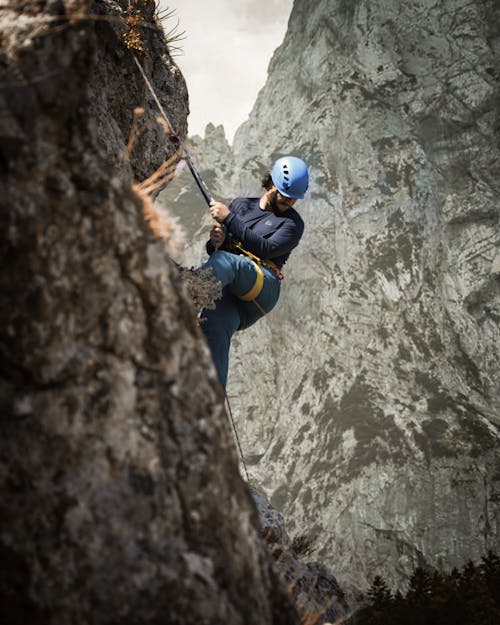 Imagine de stoc gratuită din acțiune, activ, alpinism