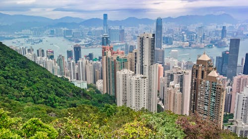 Buildings near a Body of Water