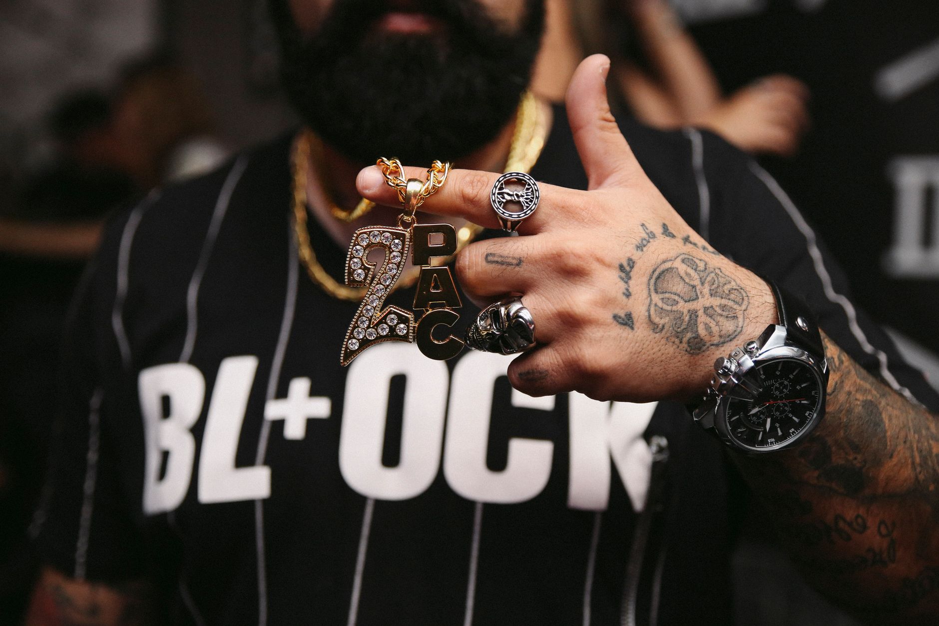 Rapçi 2Pac'a ait bir anma görseli