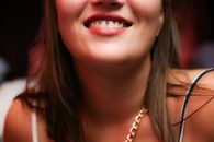 Woman with a Smiley Piercing