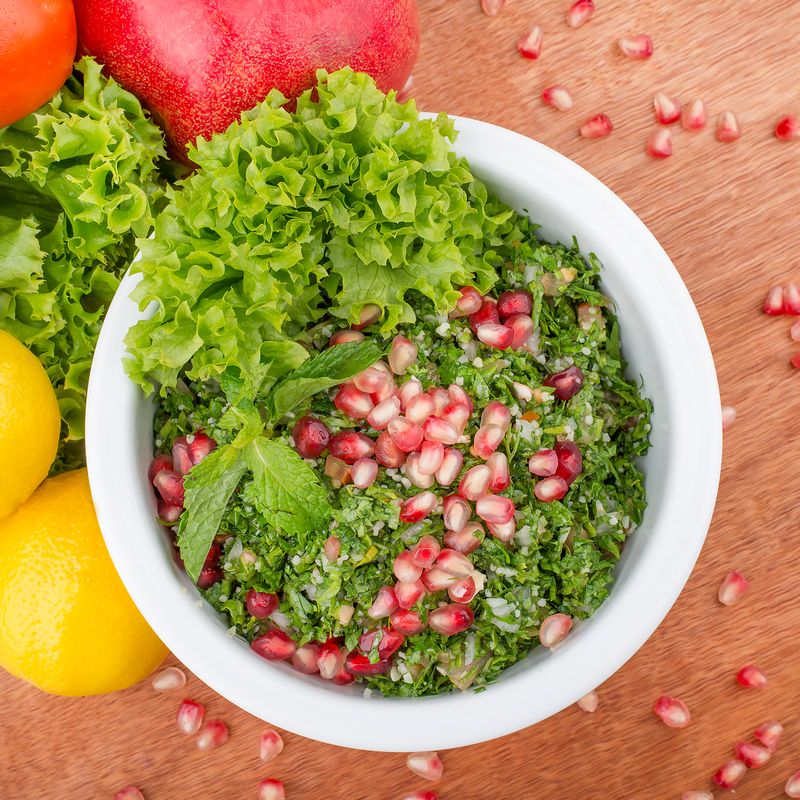 Egyptian Mango Salad with Lime and Mint
