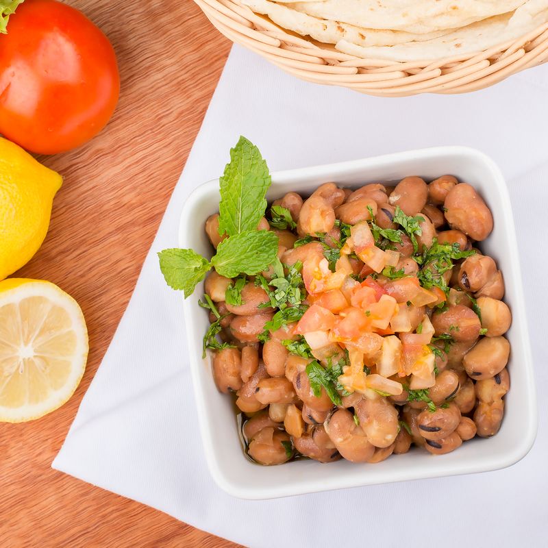 Sicilian Red Beans with Caramelized Onions and Mint