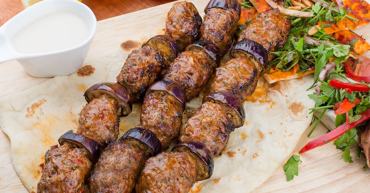 Lebanese Lamb Kofta Kebabs