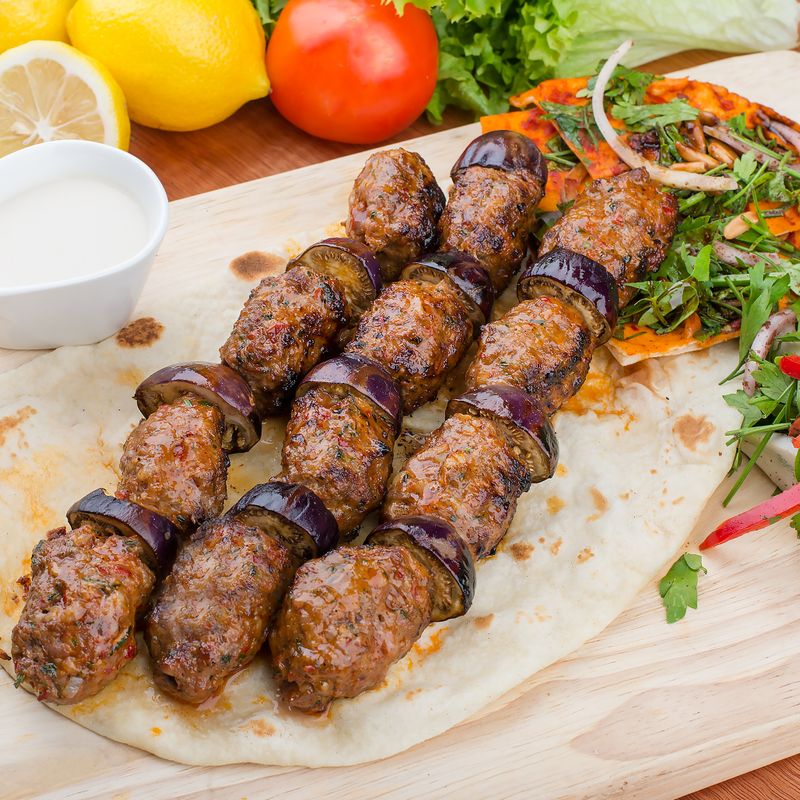 Lebanese Lamb Kofta Kebabs