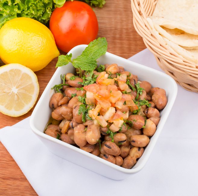 Ful medames (fava beans)