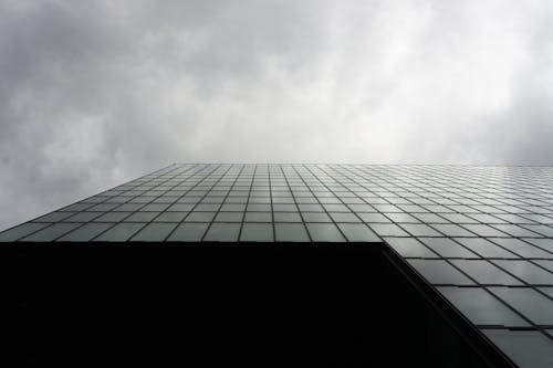 Worm's-eye View of a Building