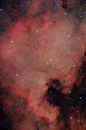 Brown and Black Galaxy Illustration