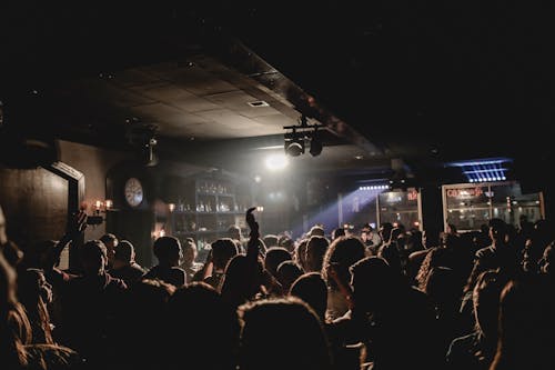Free Crowd in Nightclub Stock Photo