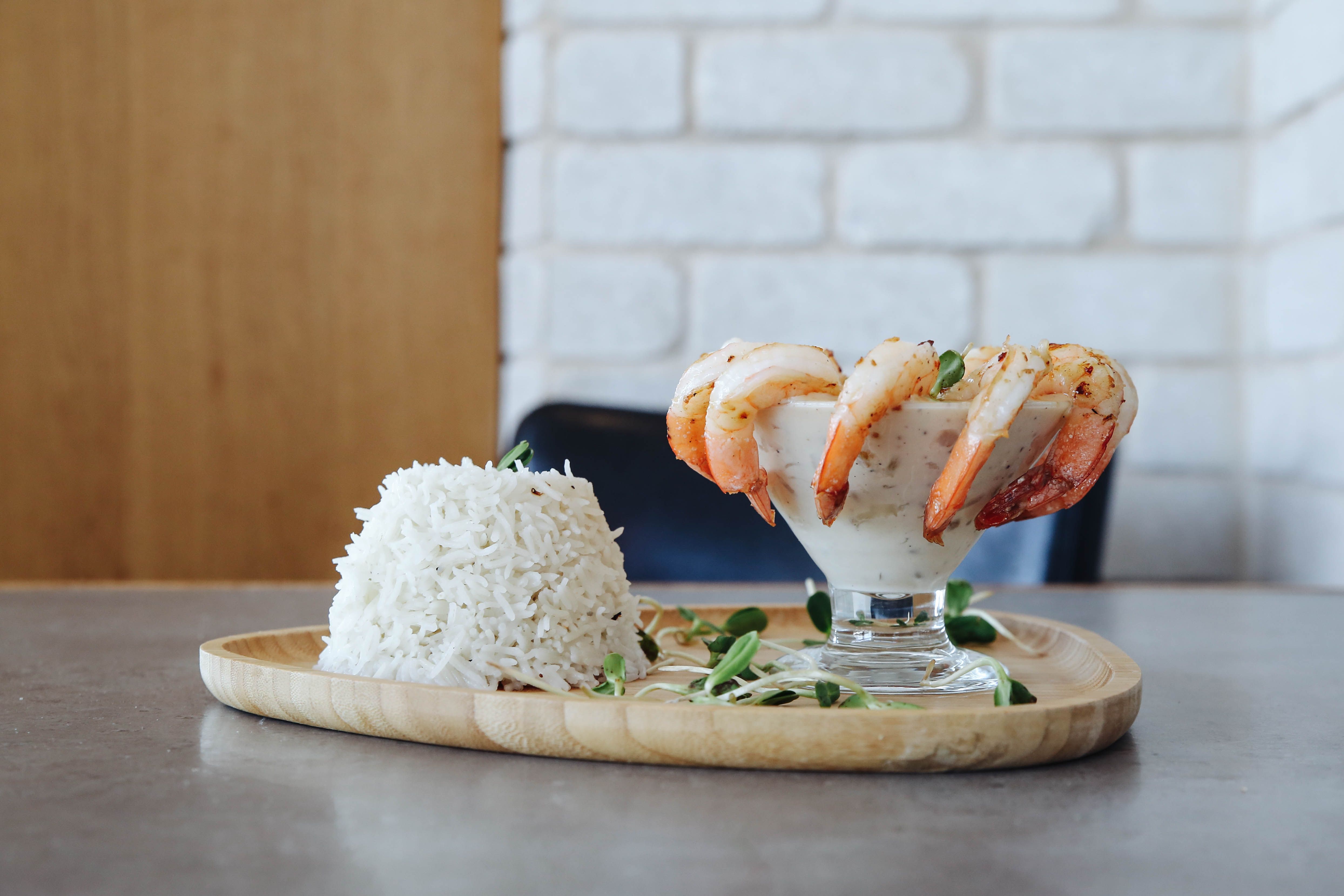 Chili-Lime Shrimp & Grits with a Herb Crust