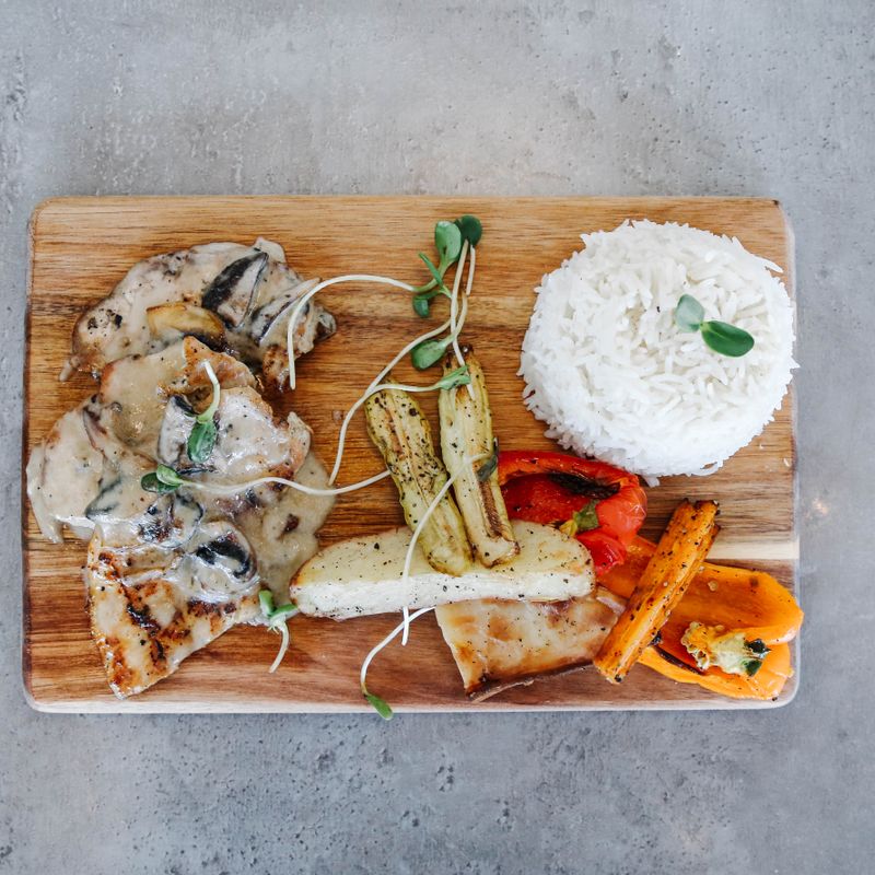 Roasted Chicken and Rice Panini