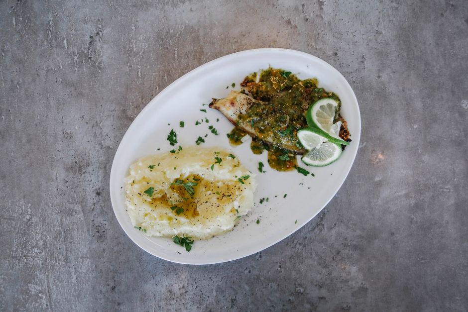 Fish and Mashed Potatoes Paris
